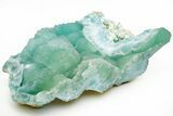 Blue-Green Hemimorphite Aggregation - Wenshan Mine, China #216356-2